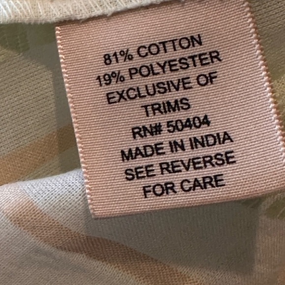 Philosophy Light Green and Pink Blouse - Picture 7 of 7